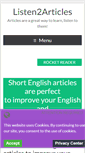 Mobile Screenshot of listen2articles.com